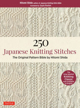 Load image into Gallery viewer, 250 JAPANESE KNITTING STITCHES