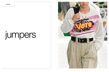 Load image into Gallery viewer, NEXT LOOK CLOSE-UP KNITWEAR (SWEATERS) SS2021 - Online Edition