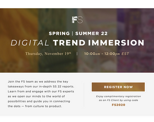 FASHON SNOOPS - SPRING/SUMMER 2022 DIGITAL TREND IMMERSION